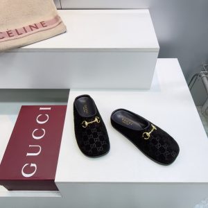 Horsebit Shoes 404142 in Denim