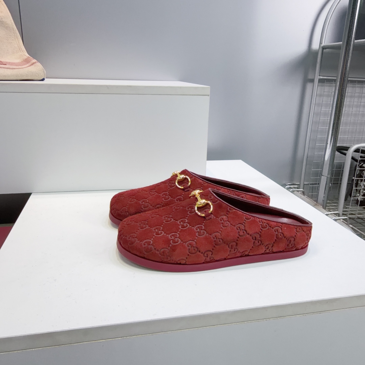 Horsebit Shoes 404142 in Denim