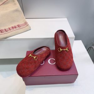 Horsebit Shoes 404142 in Denim