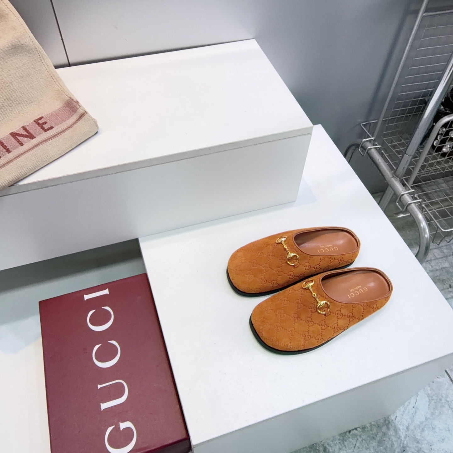 Horsebit Shoes 404142 in Denim
