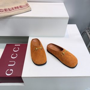 Horsebit Shoes 404142 in Denim