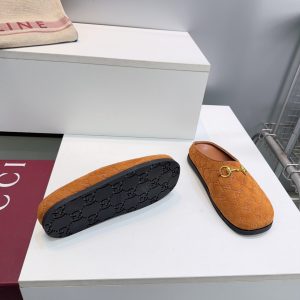 Horsebit Shoes 404142 in Denim
