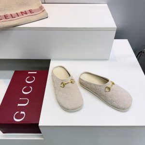Horsebit Shoes 404142 in Denim