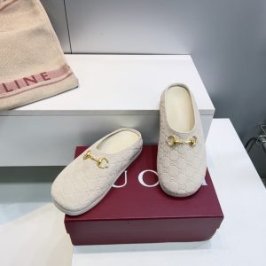Horsebit Shoes 404142 in Denim