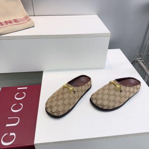 Horsebit Shoes 404142 in Denim
