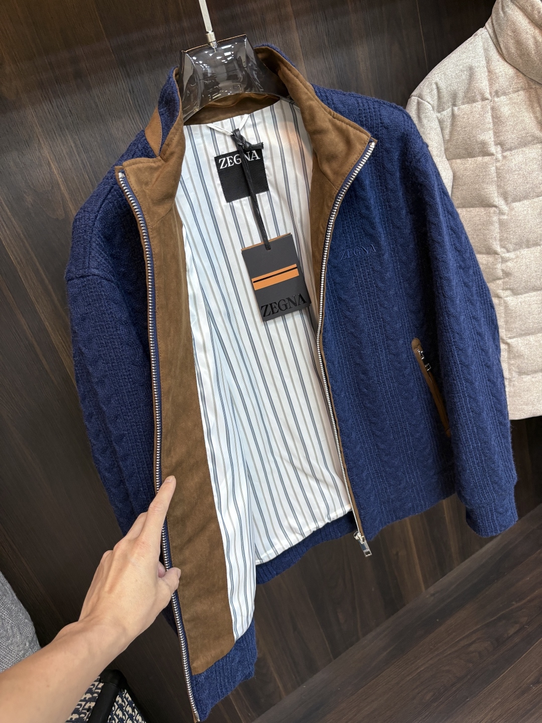 Jacket in Blue