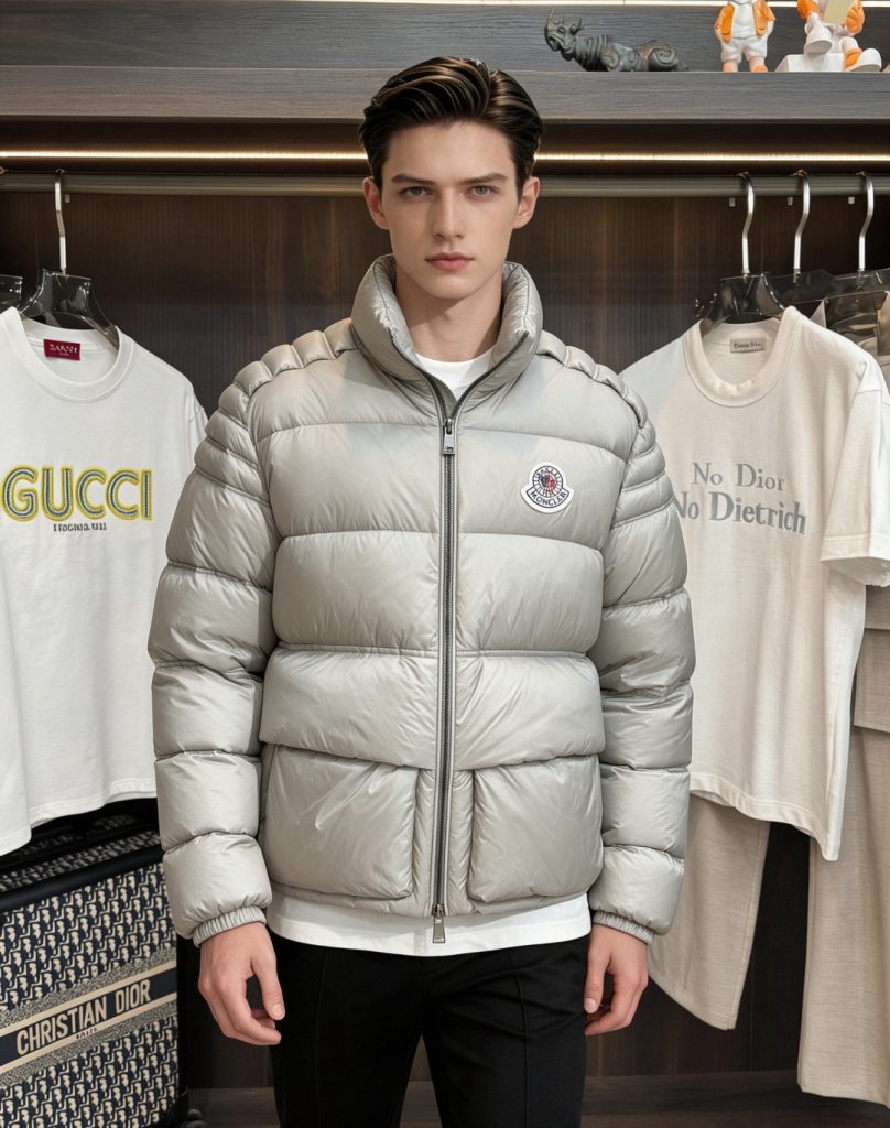 Moncler Down Jacket in Black