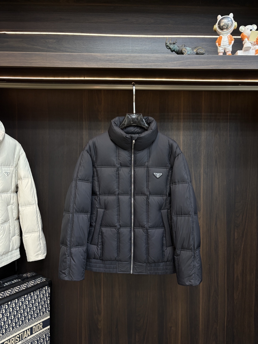 Prada Down Jacket in Black