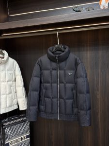 Prada Down Jacket in Black