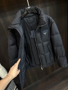 Prada Down Jacket in Black