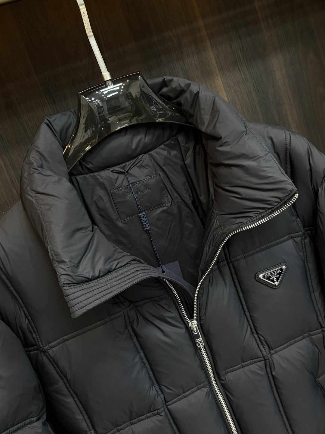 Prada Down Jacket in Black