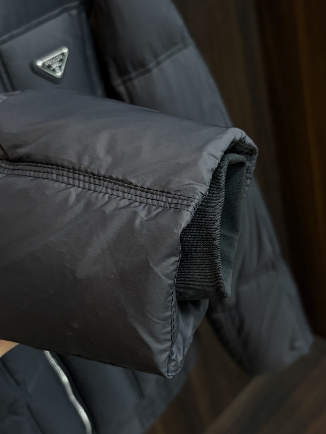 Prada Down Jacket in Black