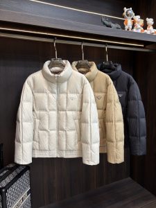 Prada Down Jacket in Black