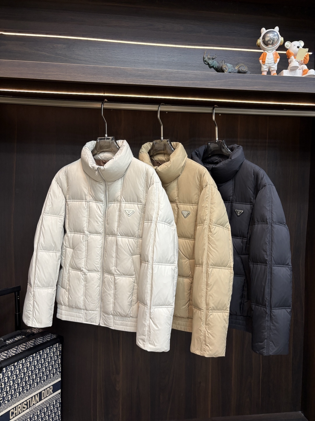 Prada Down Jacket in Black