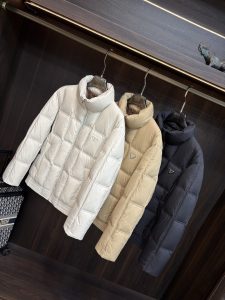 Prada Down Jacket in Black