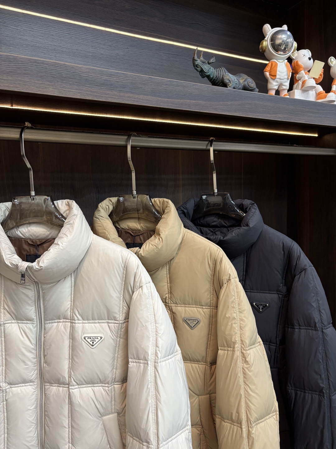 Prada Down Jacket in Black
