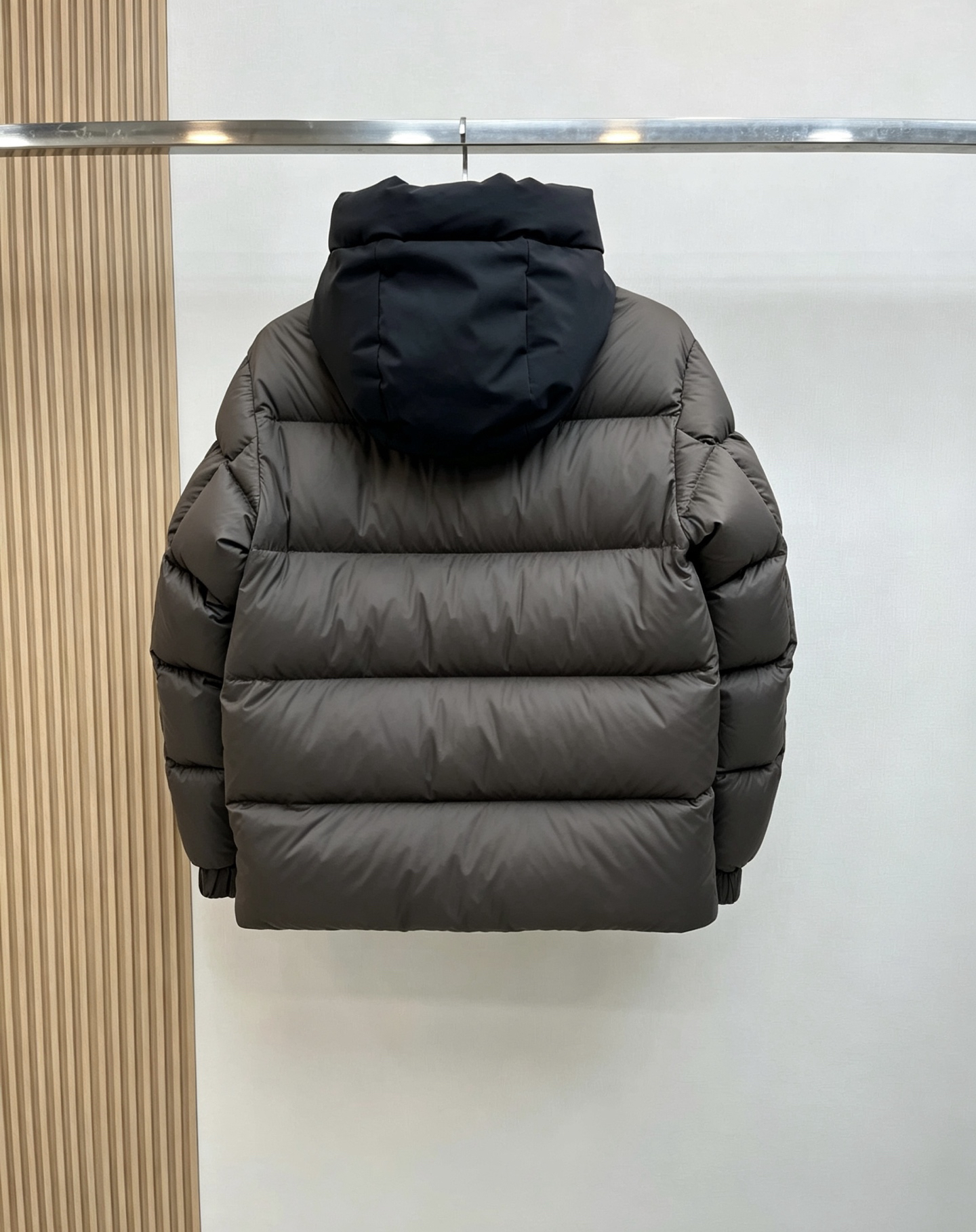 Down Jacket in Brown