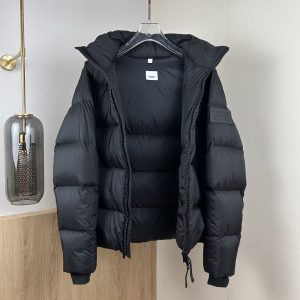 Burberry Down Jacket in Black