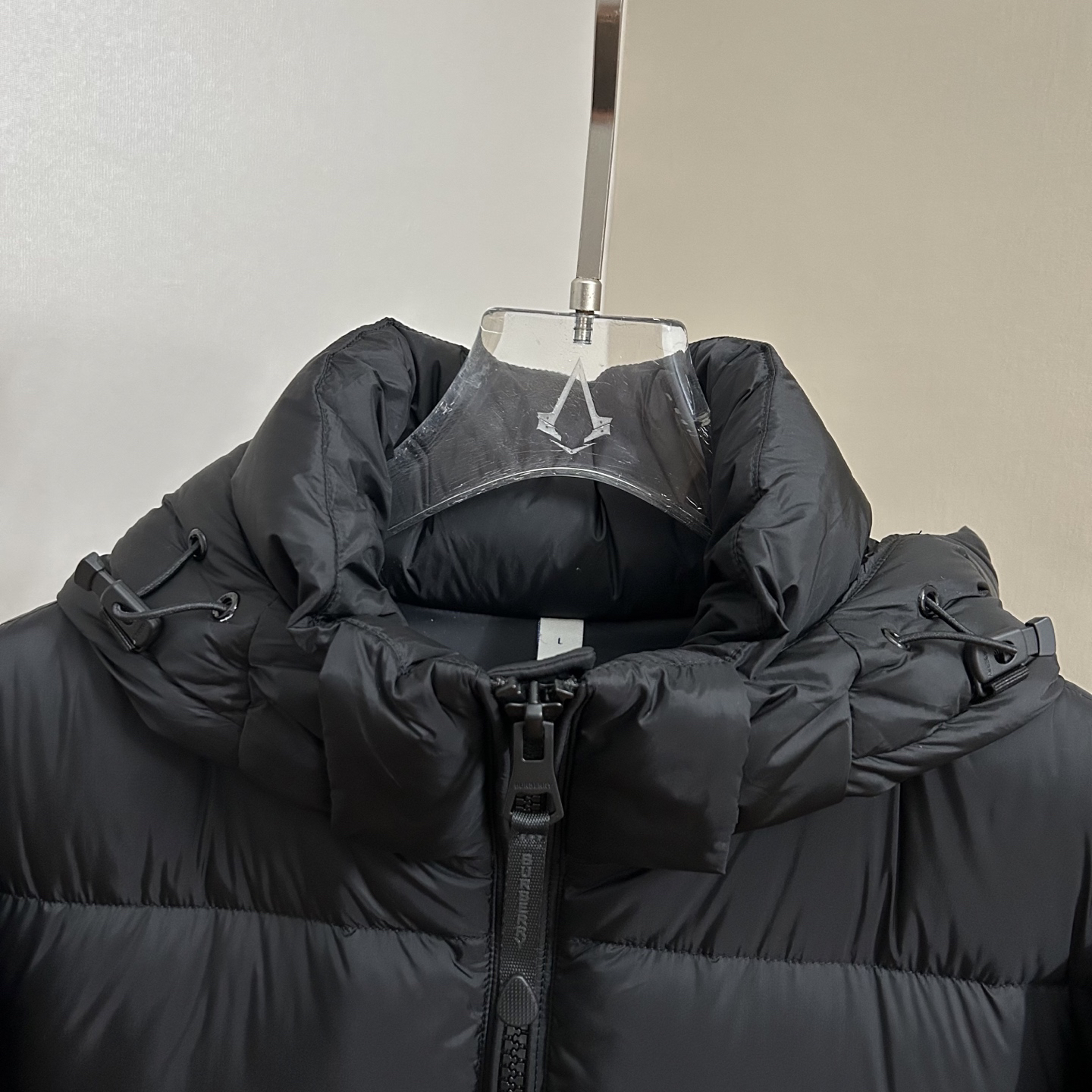 Burberry Down Jacket in Black