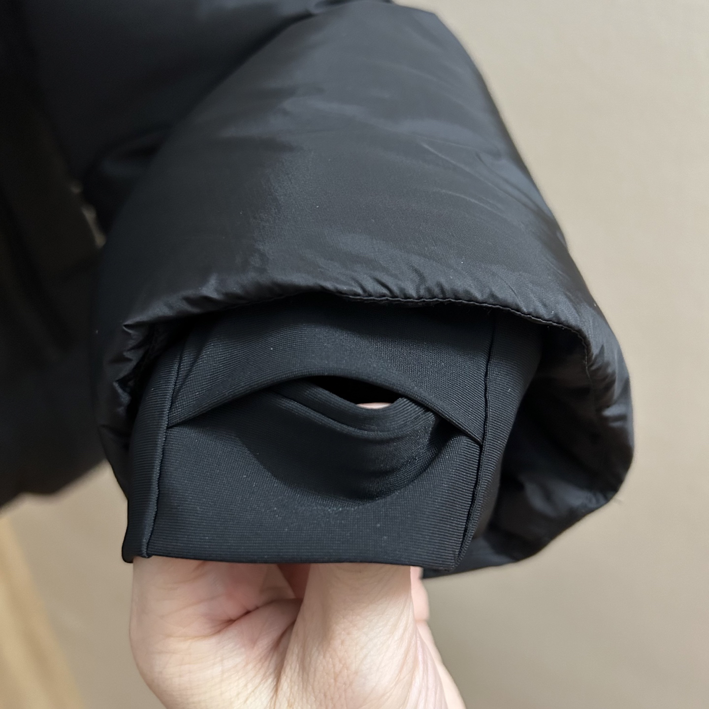 Burberry Down Jacket in Black