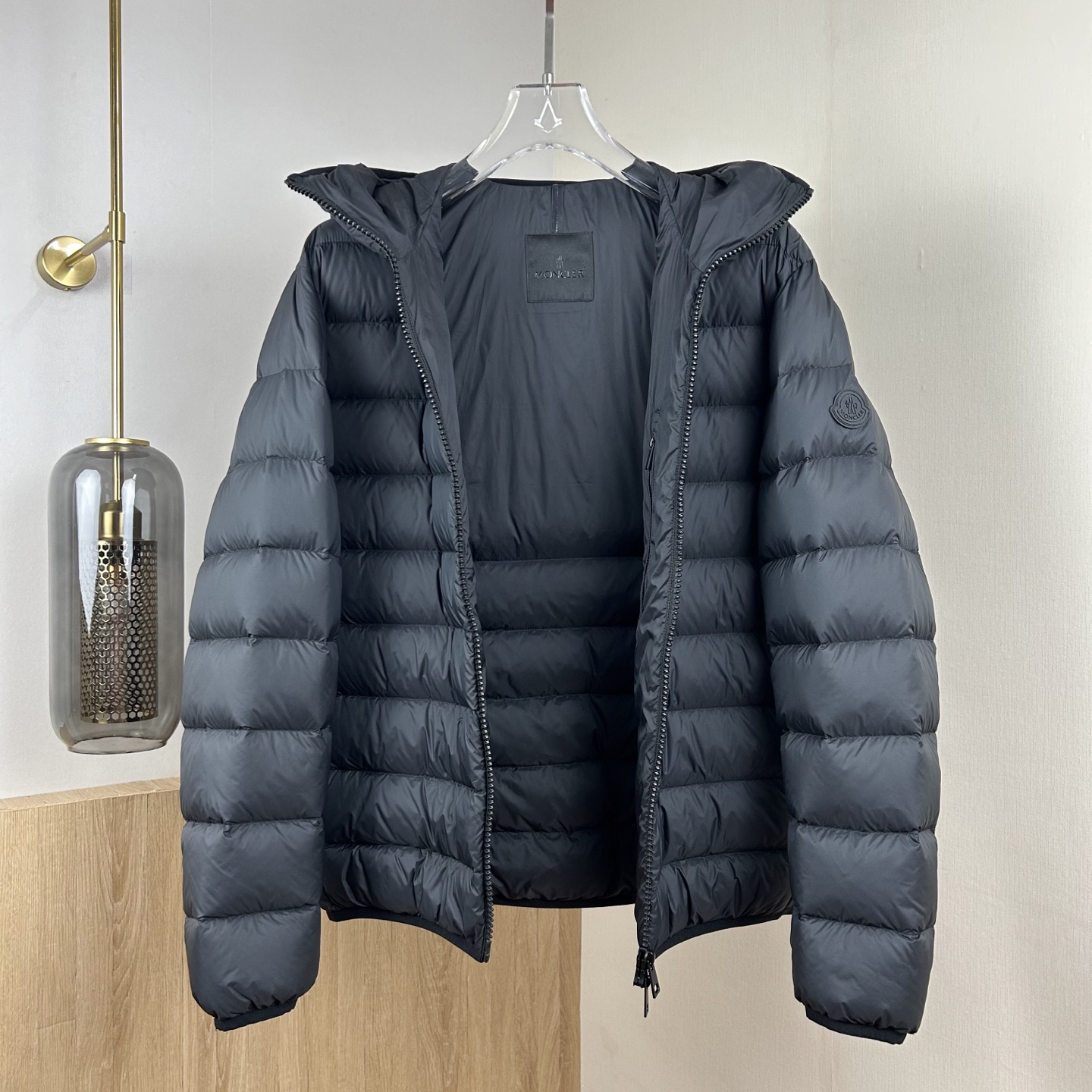 Moncler Down Jacket in Black