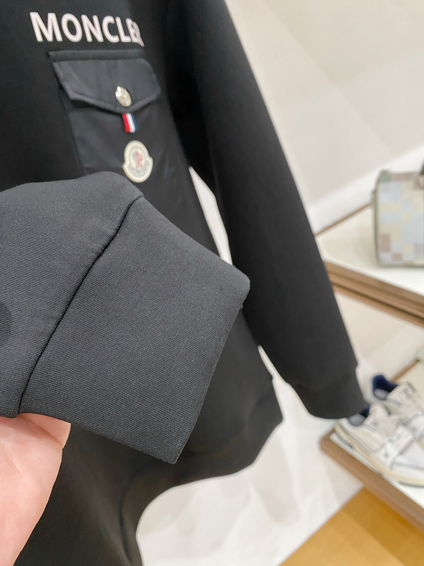 Moncler Hoodie in Black