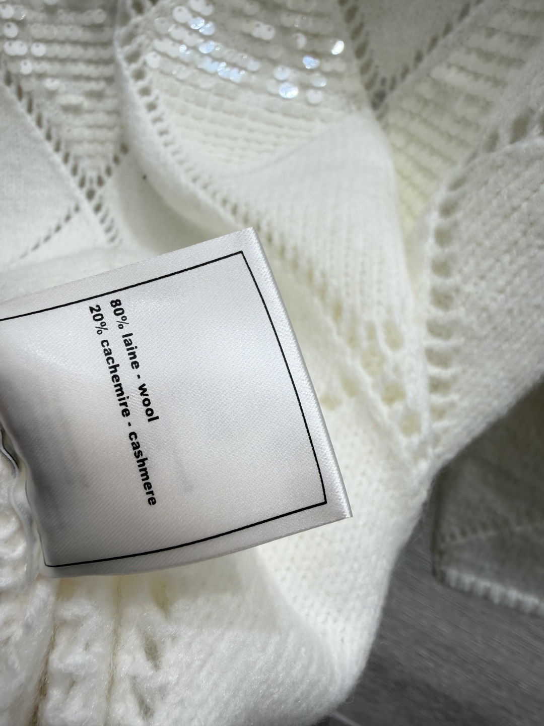 Knitwear in White
