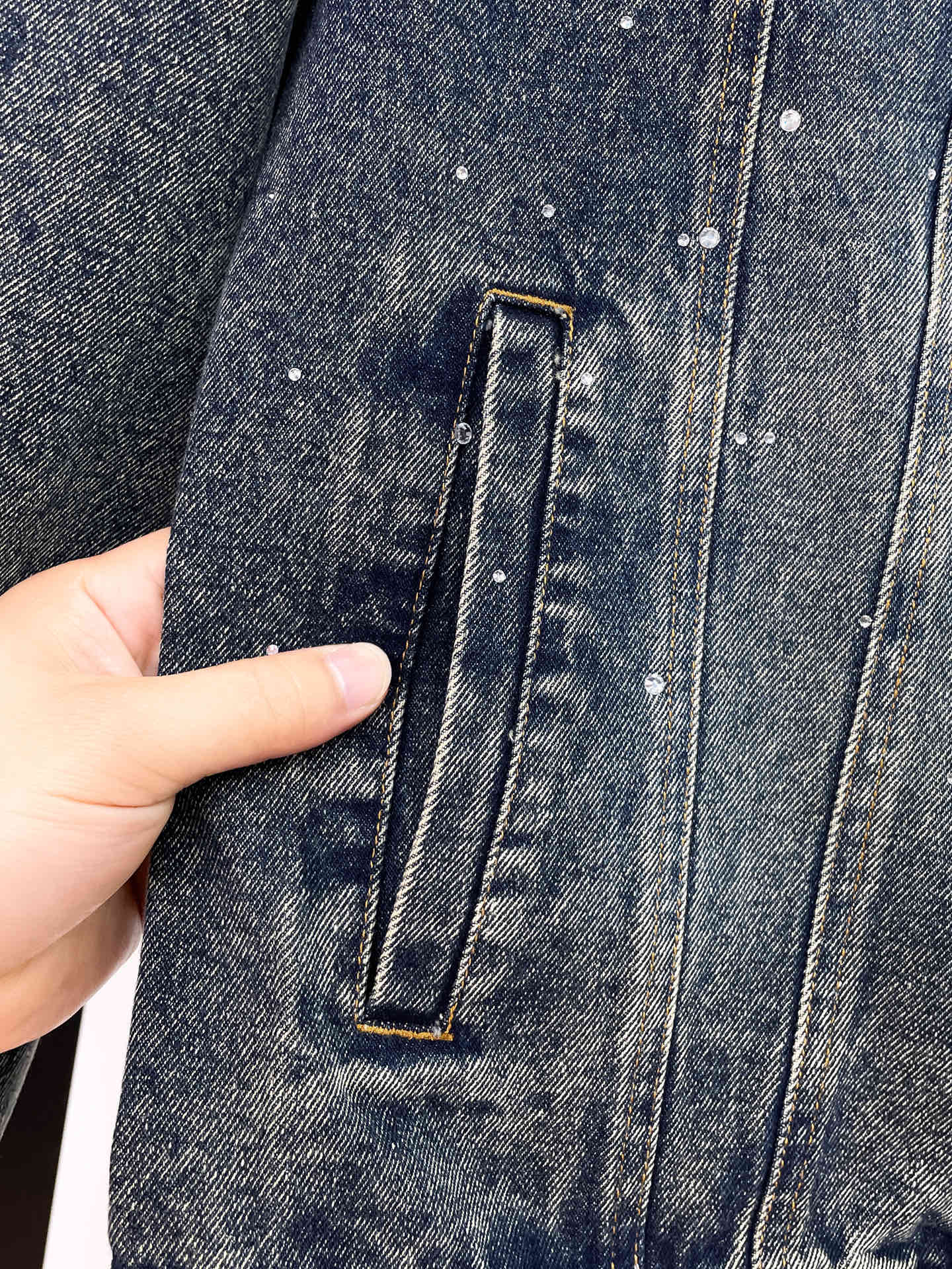 Louis Vuitton Jacket in Denim