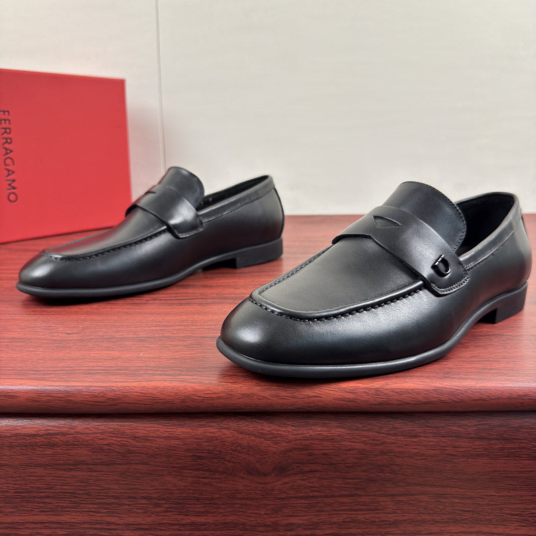 Loafers 188193 in Black