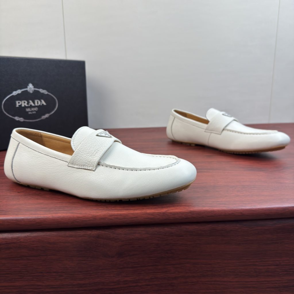 Prada Loafers in White