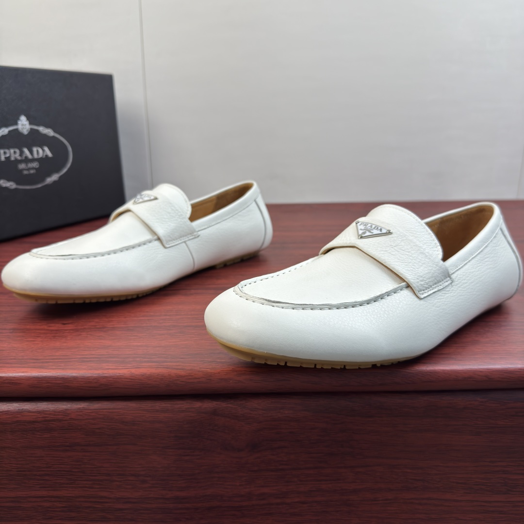 Prada Loafers in White
