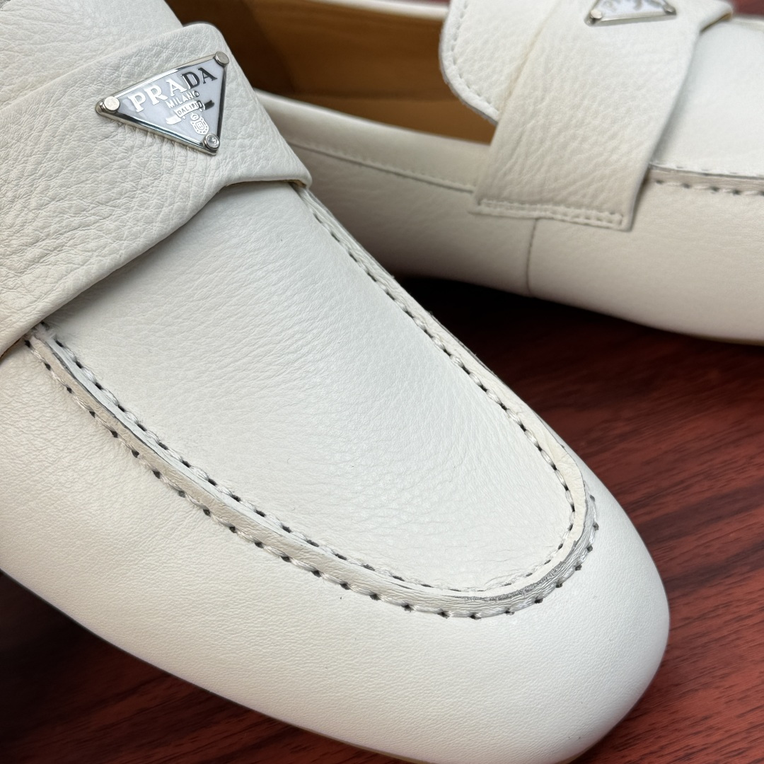 Prada Loafers in White