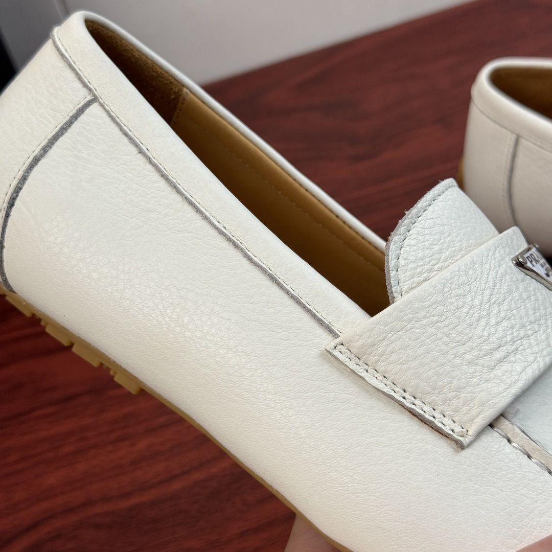 Prada Loafers in White