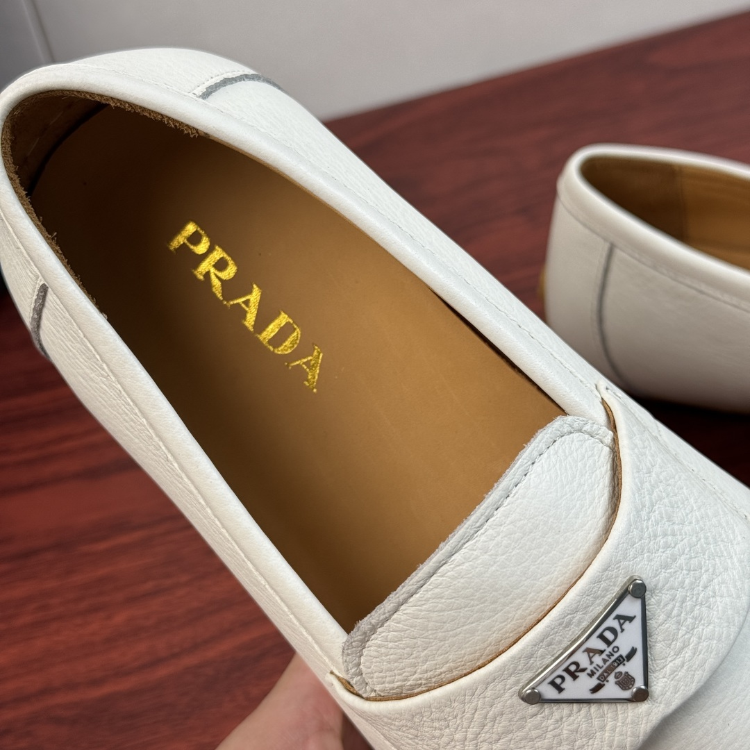 Prada Loafers in White