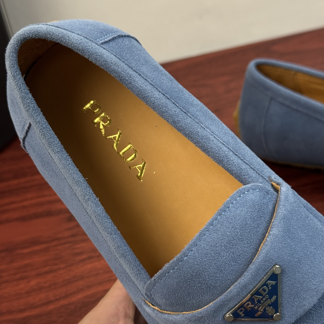 Prada Loafers in Blue