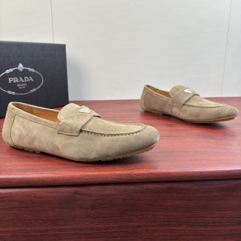 Prada Loafers in Beige