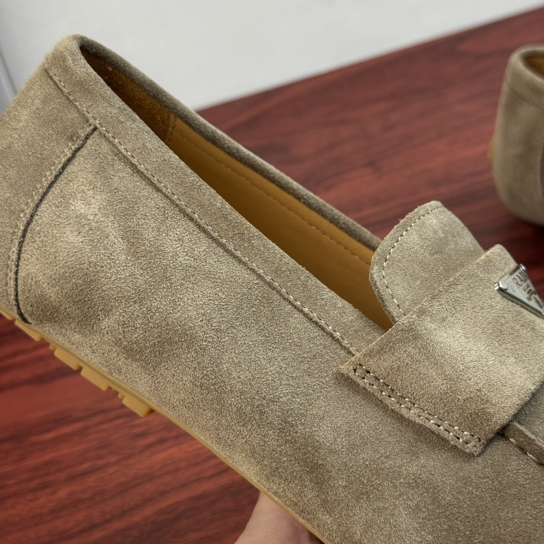 Prada Loafers in Beige