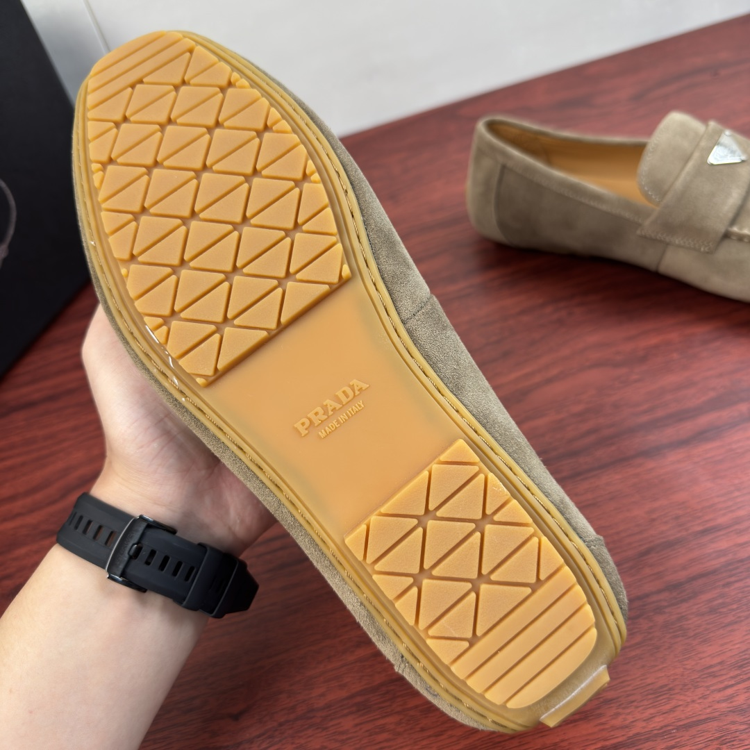 Prada Loafers in Beige