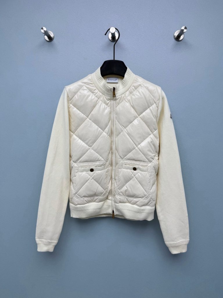 Chanel Down Jacket in White