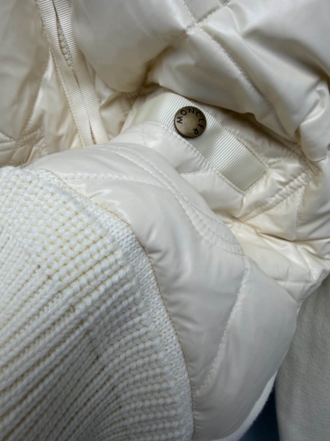 Chanel Down Jacket in White