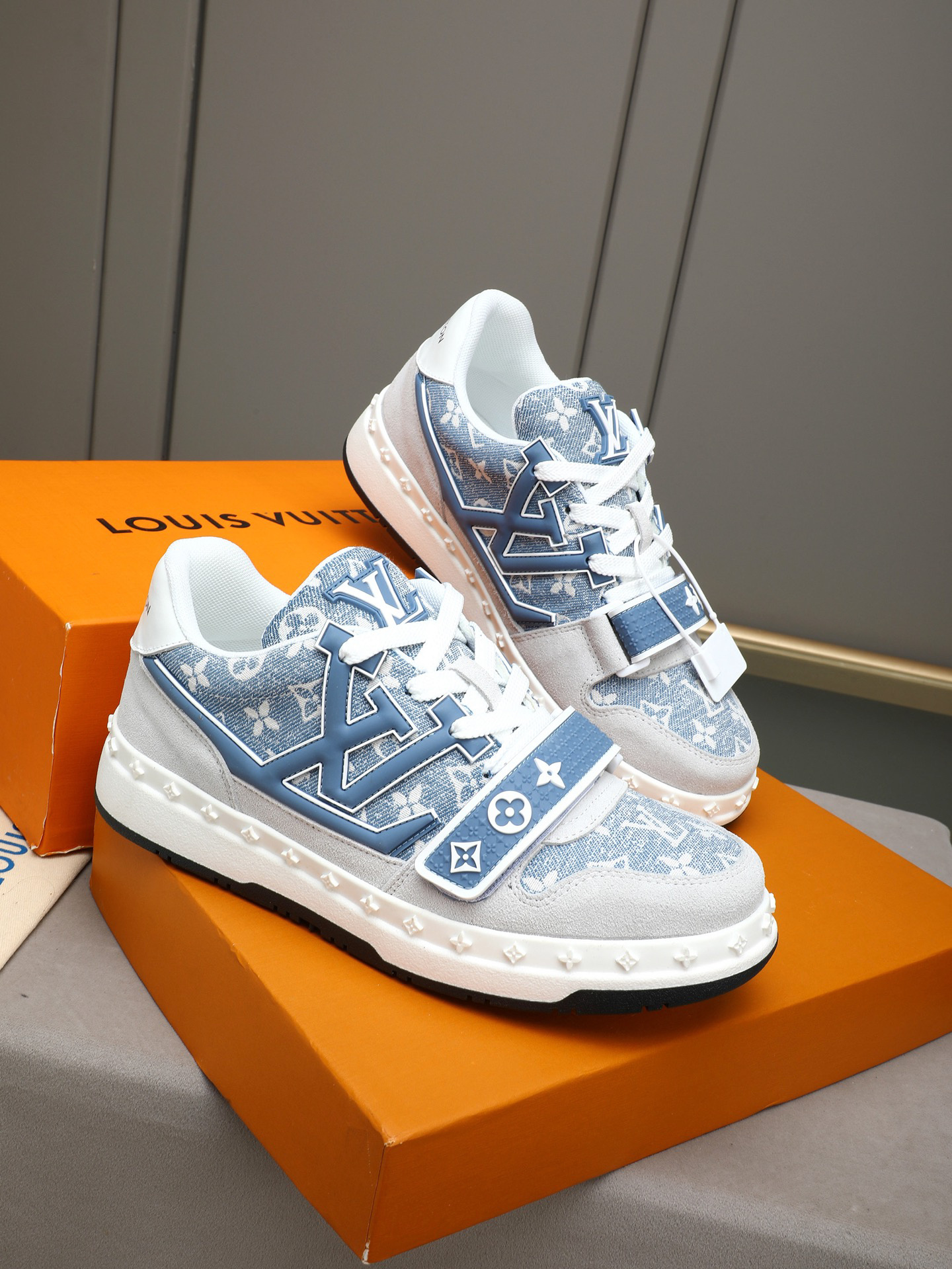 Louis Vuitton Shoes in Denim