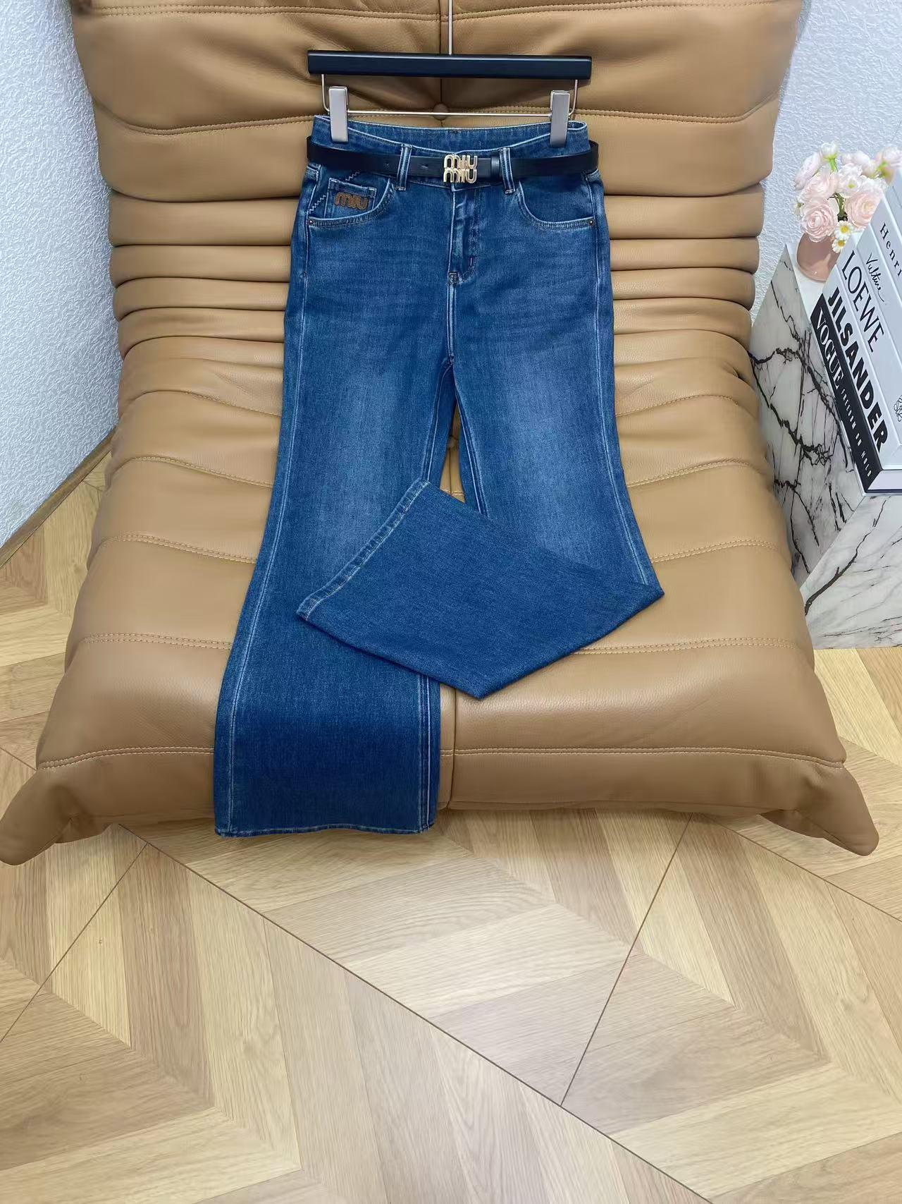 Pants in Denim