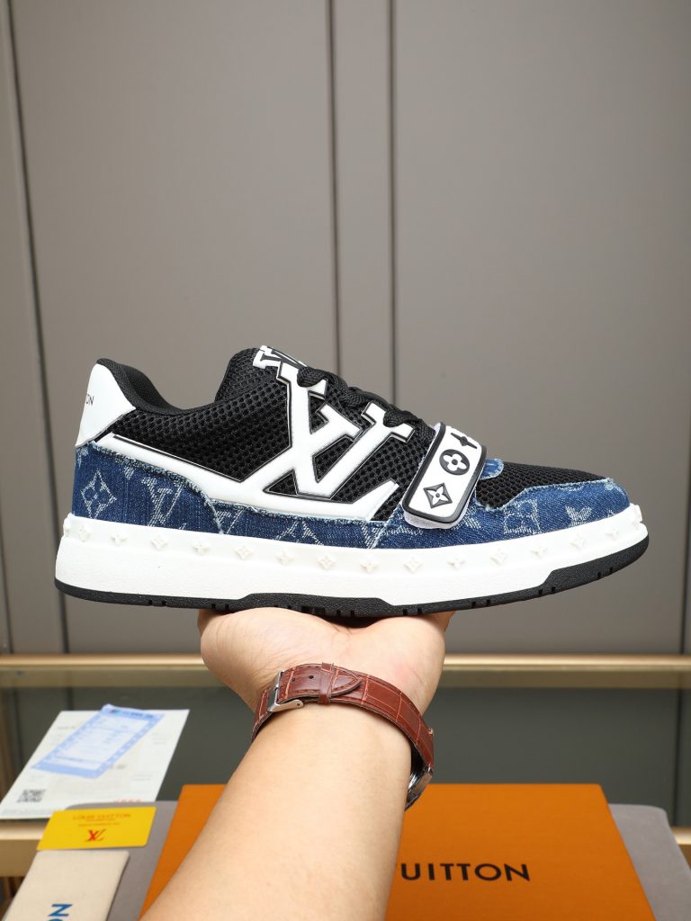 Louis Vuitton Shoes in Denim