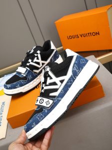 Louis Vuitton Shoes in Denim