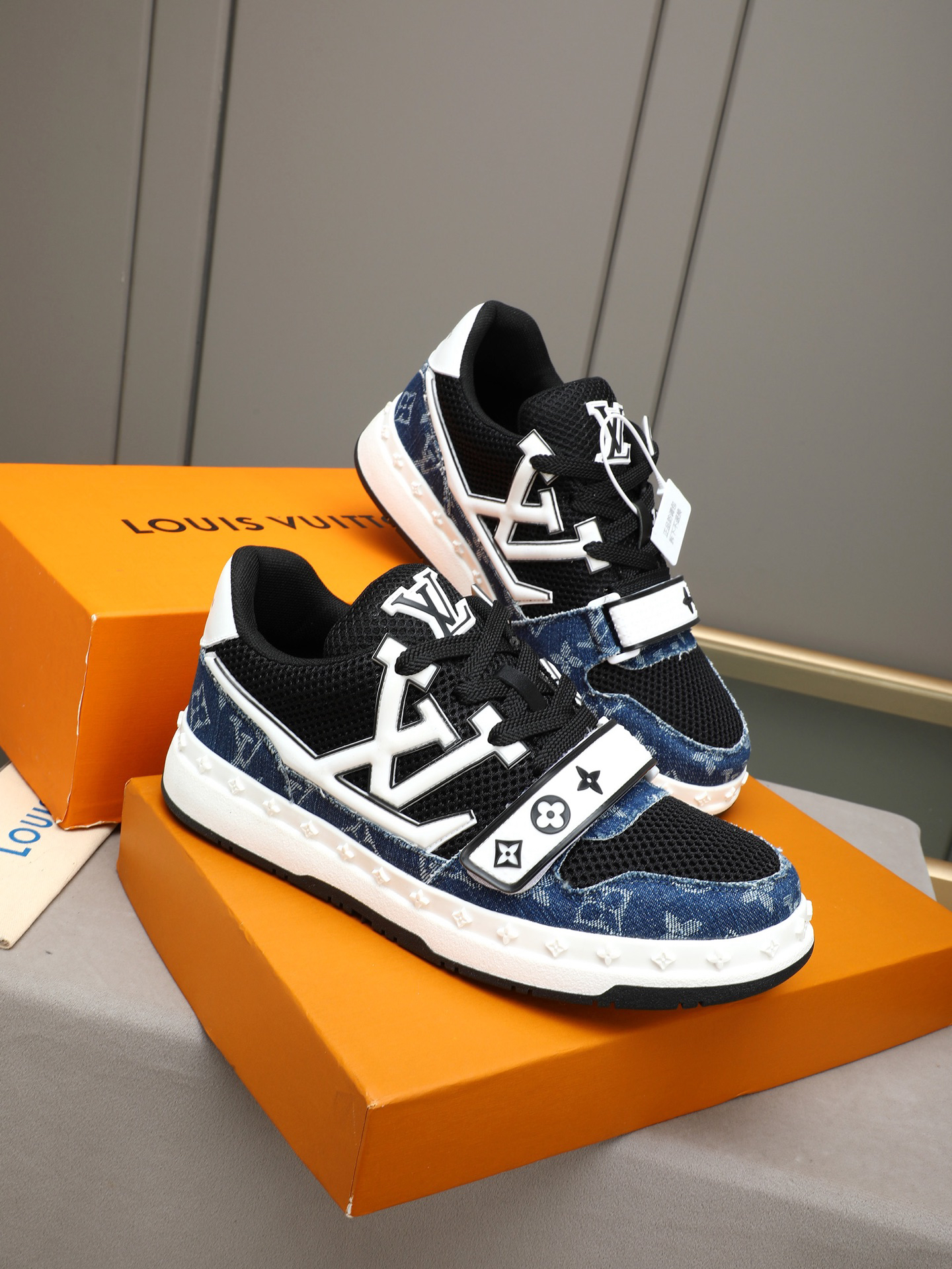 Louis Vuitton Shoes in Denim