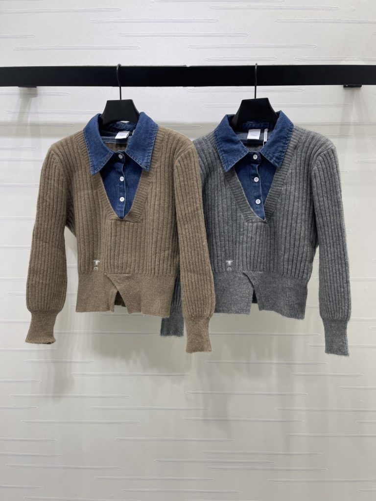 Knitwear in Denim