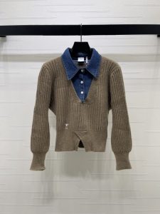 Knitwear in Denim