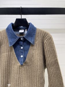 Knitwear in Denim