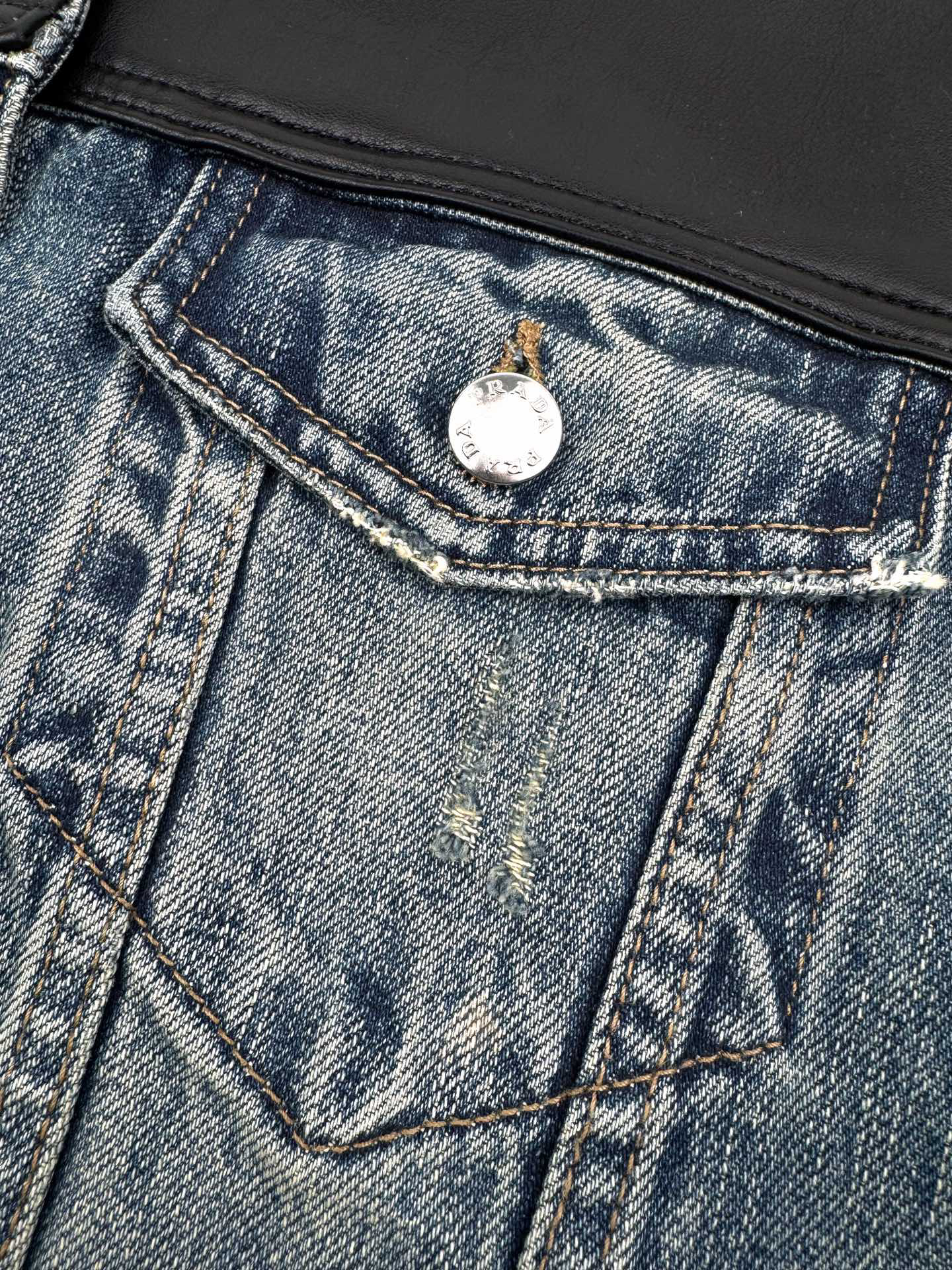 Prada Jacket 25278 in Denim