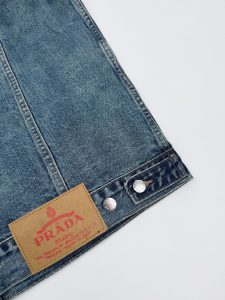 Prada Jacket 25278 in Denim